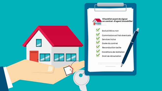 contrat agent immobilier